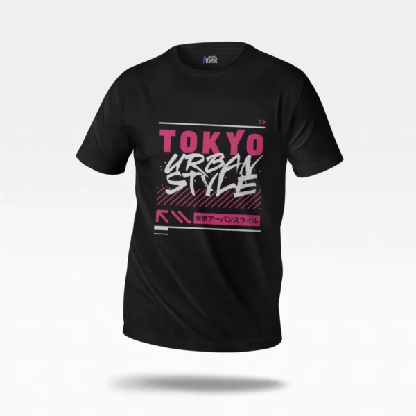 تیشرت ژاپن طرح Tokyo Urban Style