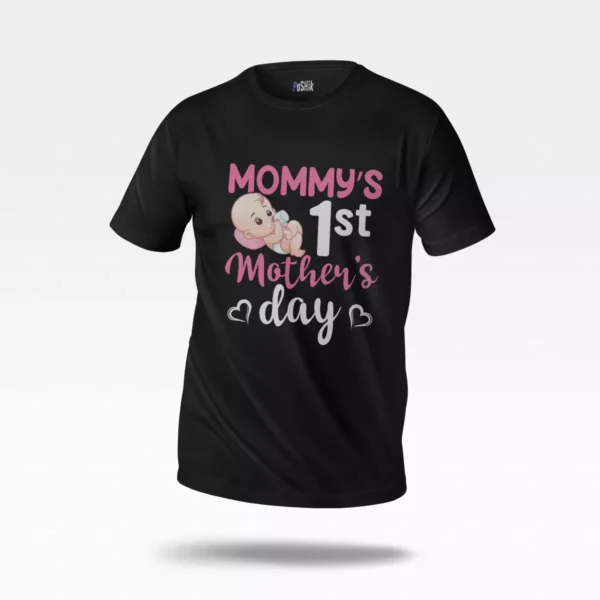 تیشرت مادر طرح Mommy’s First Mother’s Day