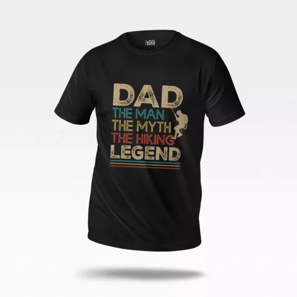تیشرت پدر طبیعت‌گرد طرح Hiking Legend