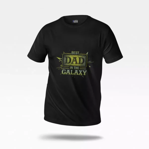 تیشرت پدر طرح Best Dad In The Galaxy