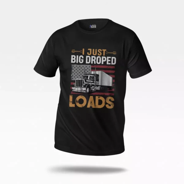تیشرت کامیون طنز طرح Big Dropped Loads