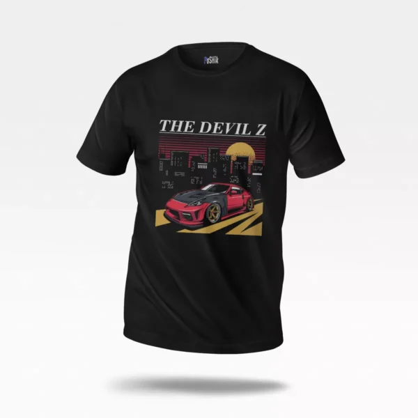 تیشرت نیسان Z طرح The Devil Z