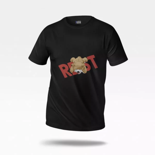 تیشرت خرس طرح Rest