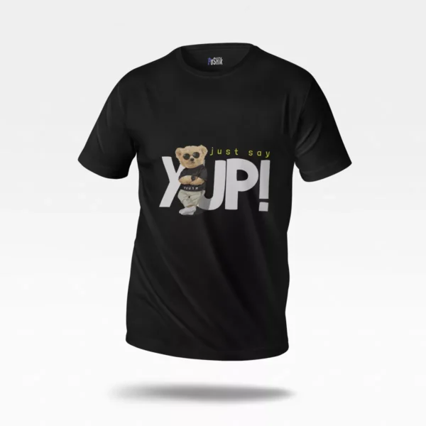 تیشرت خرس طرح Just Say Yup