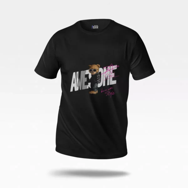 تیشرت خرس طرح Awesome Style
