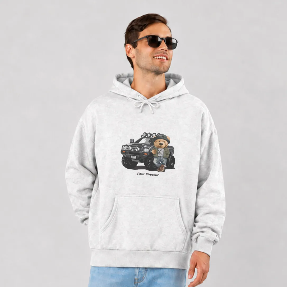 هودی خرس تدی آفرودسوار طرح Four Wheeler