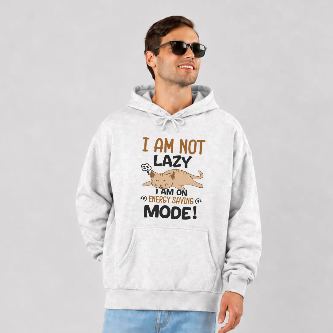 هودی گربه طرح I Am Not Lazy
