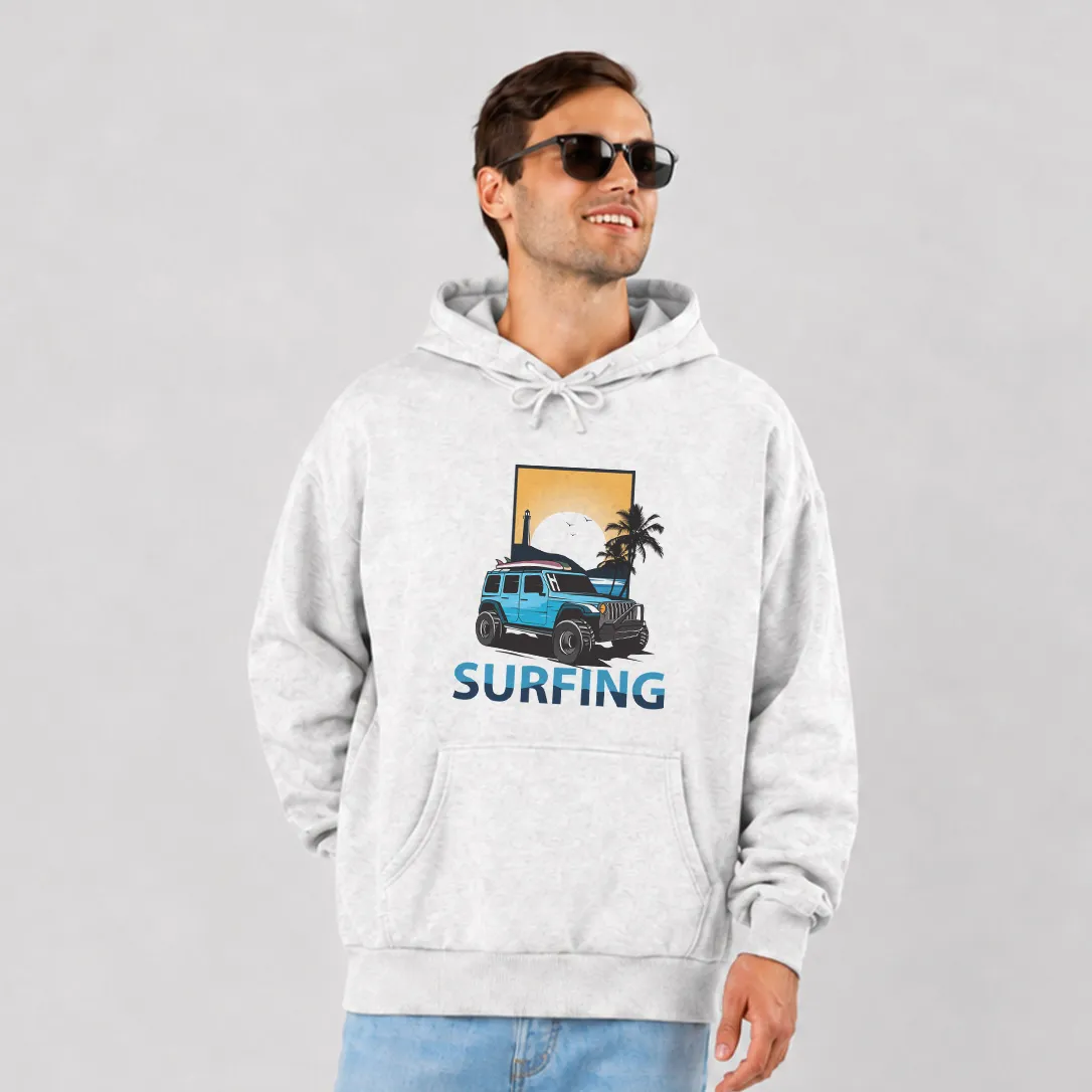 هودی ماشین طرح Surfing