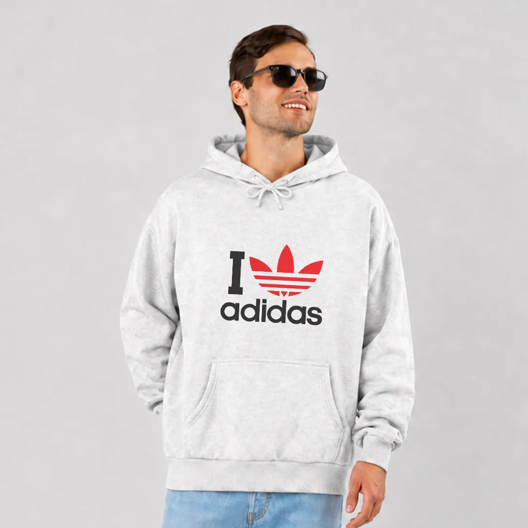 هودی آدیداس طرح I Love Adidas