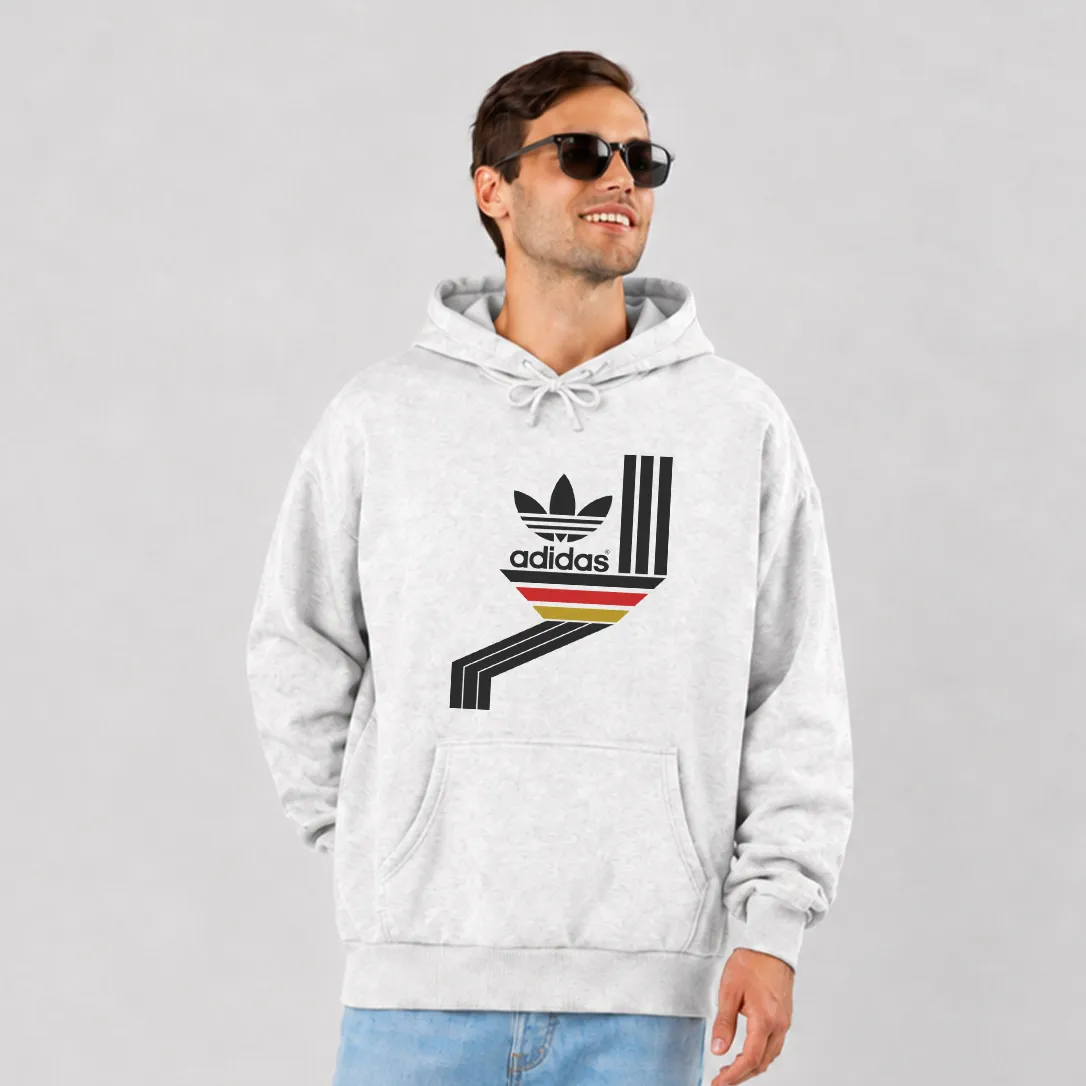 هودی آدیداس طرح لوگوی هندسی رترو (Adidas)