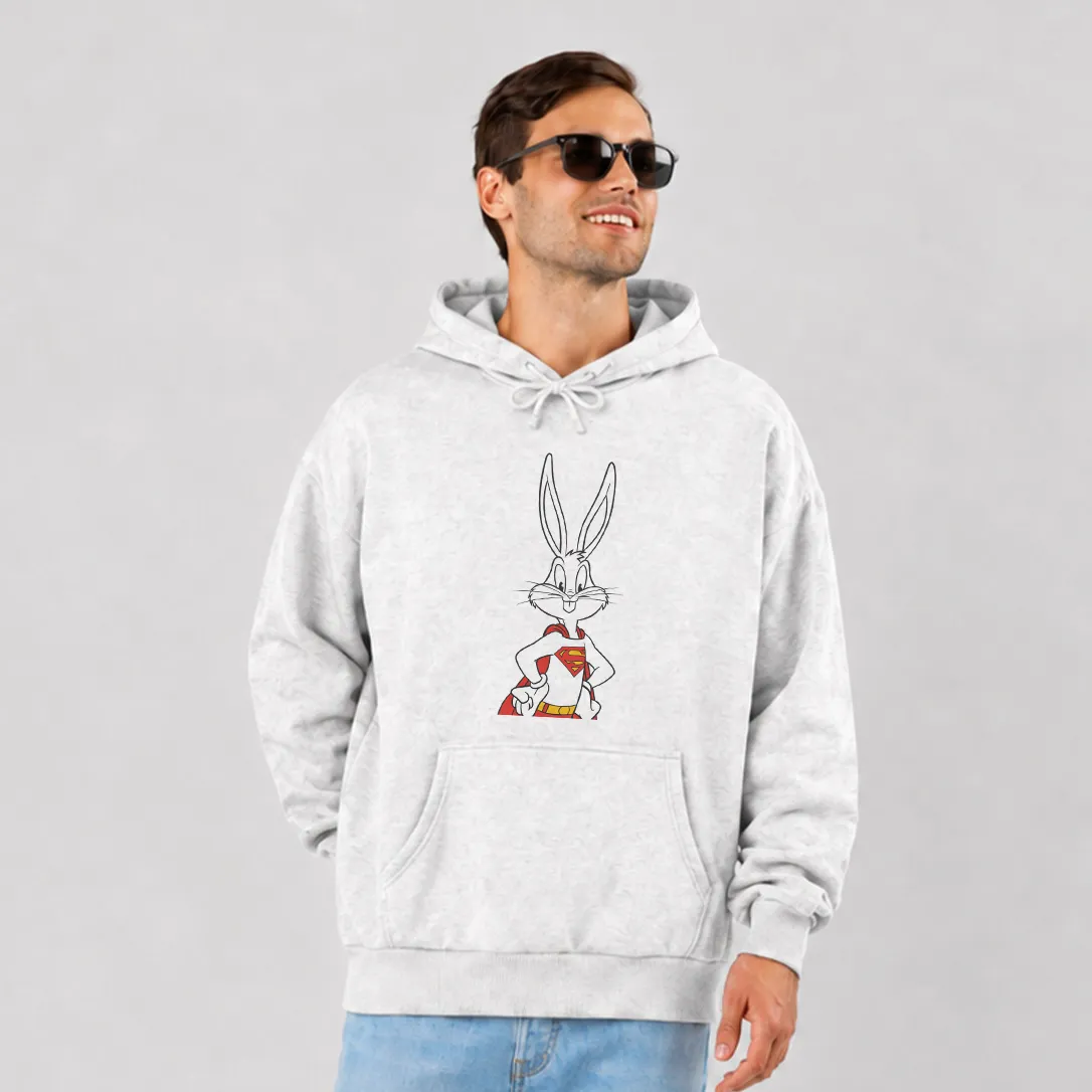 هودی لونی تونز طرح باگز بانی سوپرمن (Bugs Bunny)