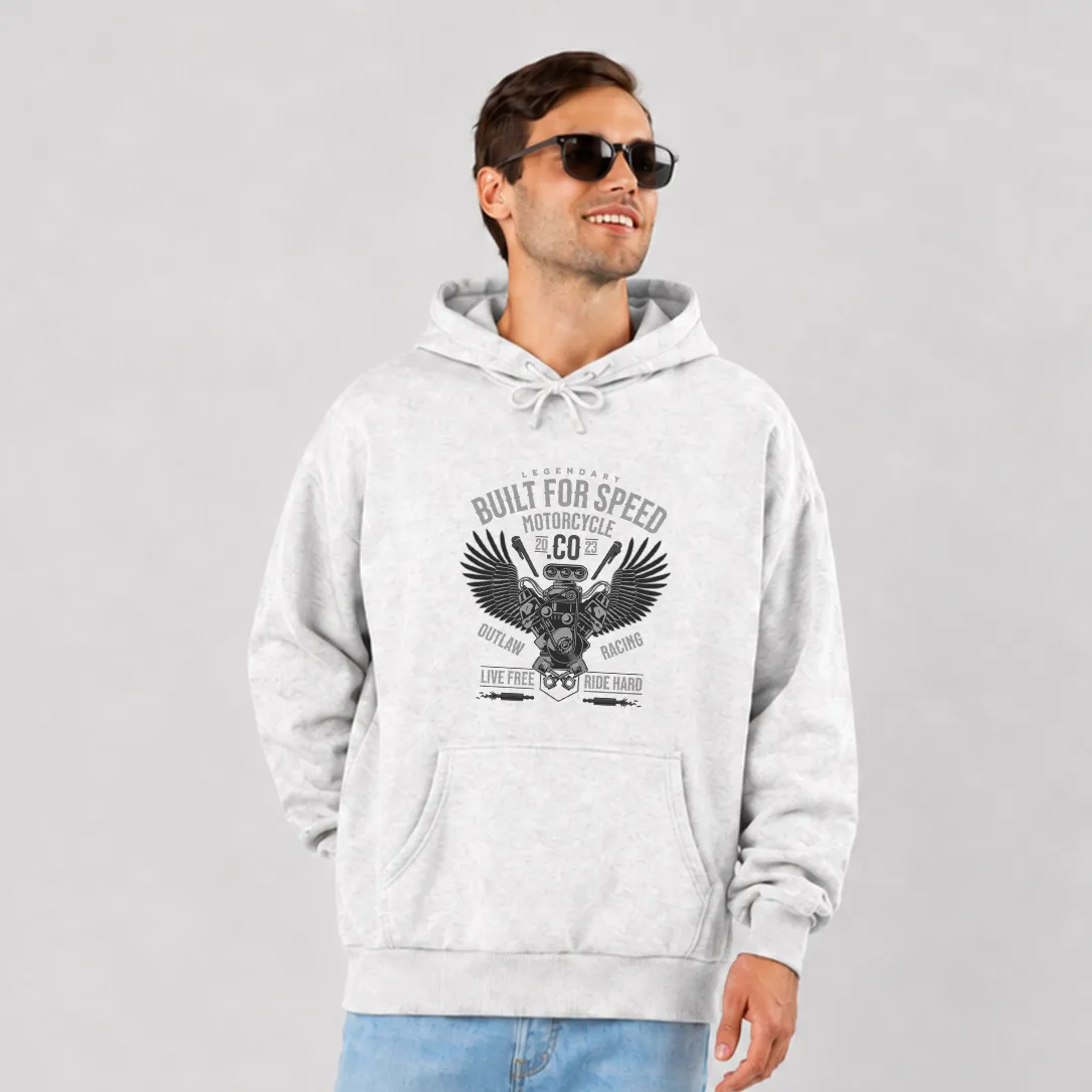هودی موتورسواری طرح عقاب Built for Speed