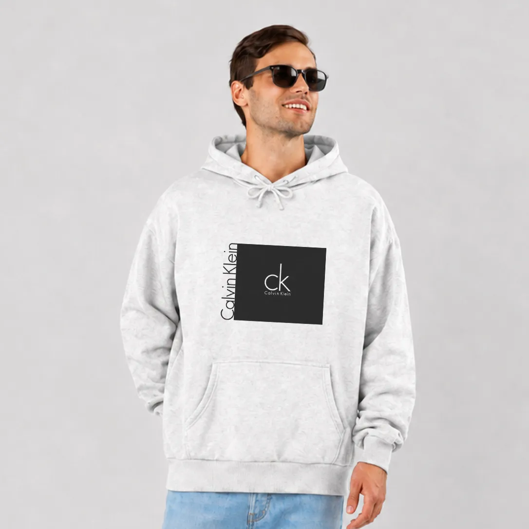 هودی طرح لوگوی مشکی Calvin Klein