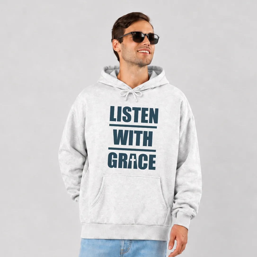 هودی تایپوگرافی Listen With Grace