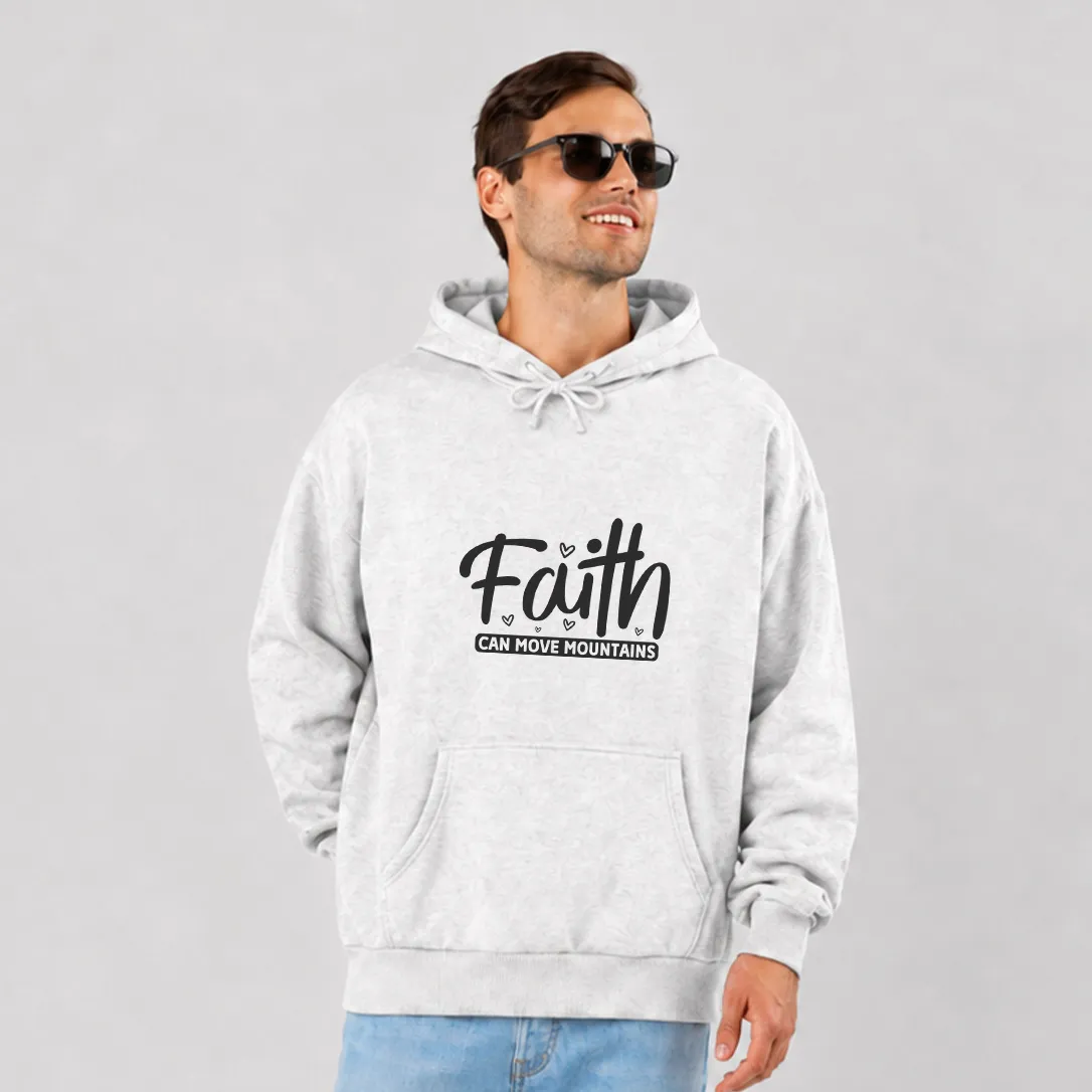 هودی تایپوگرافی Faith Can Move Mountains