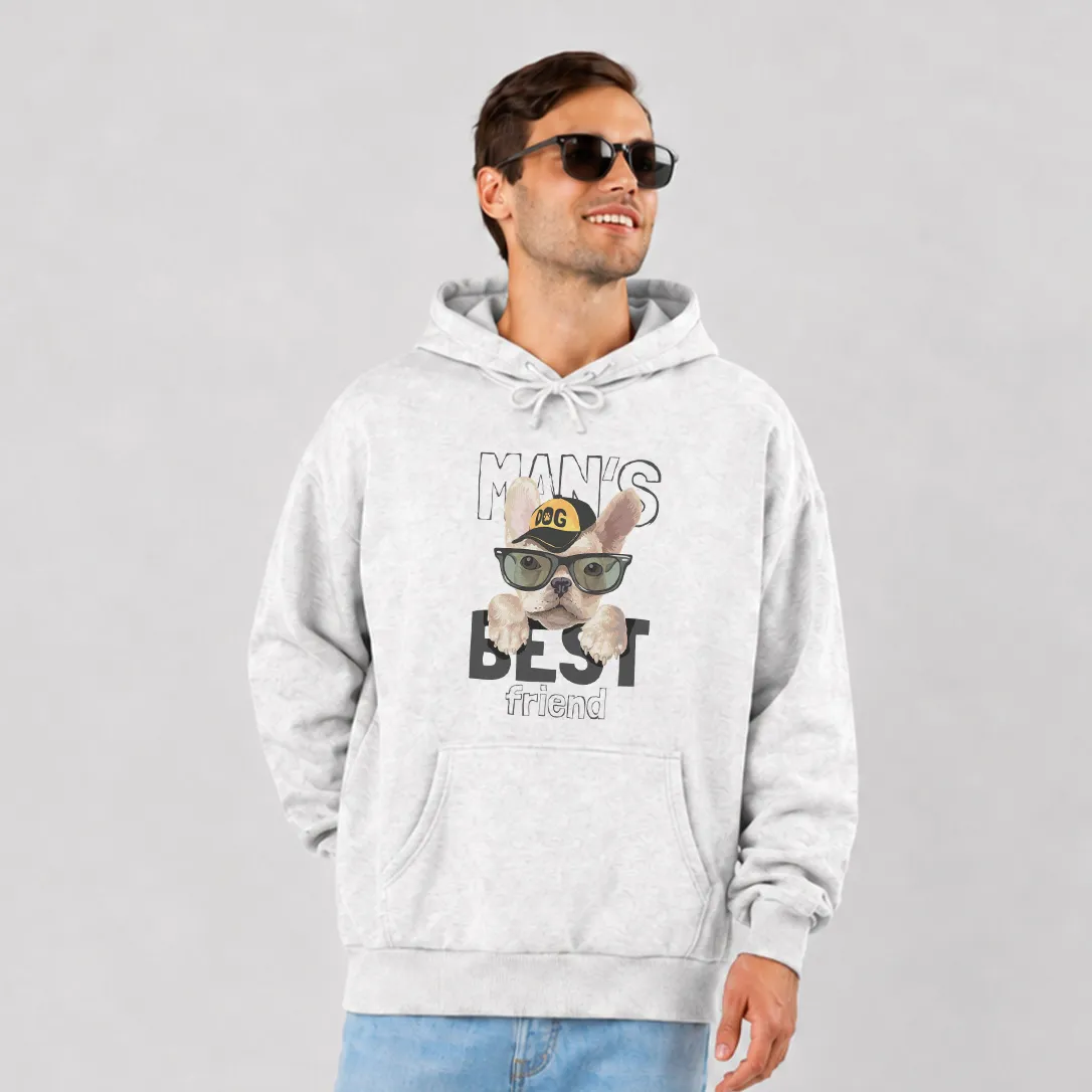 هودی سگ بولداگ فرانسوی طرح Man's Best Friend