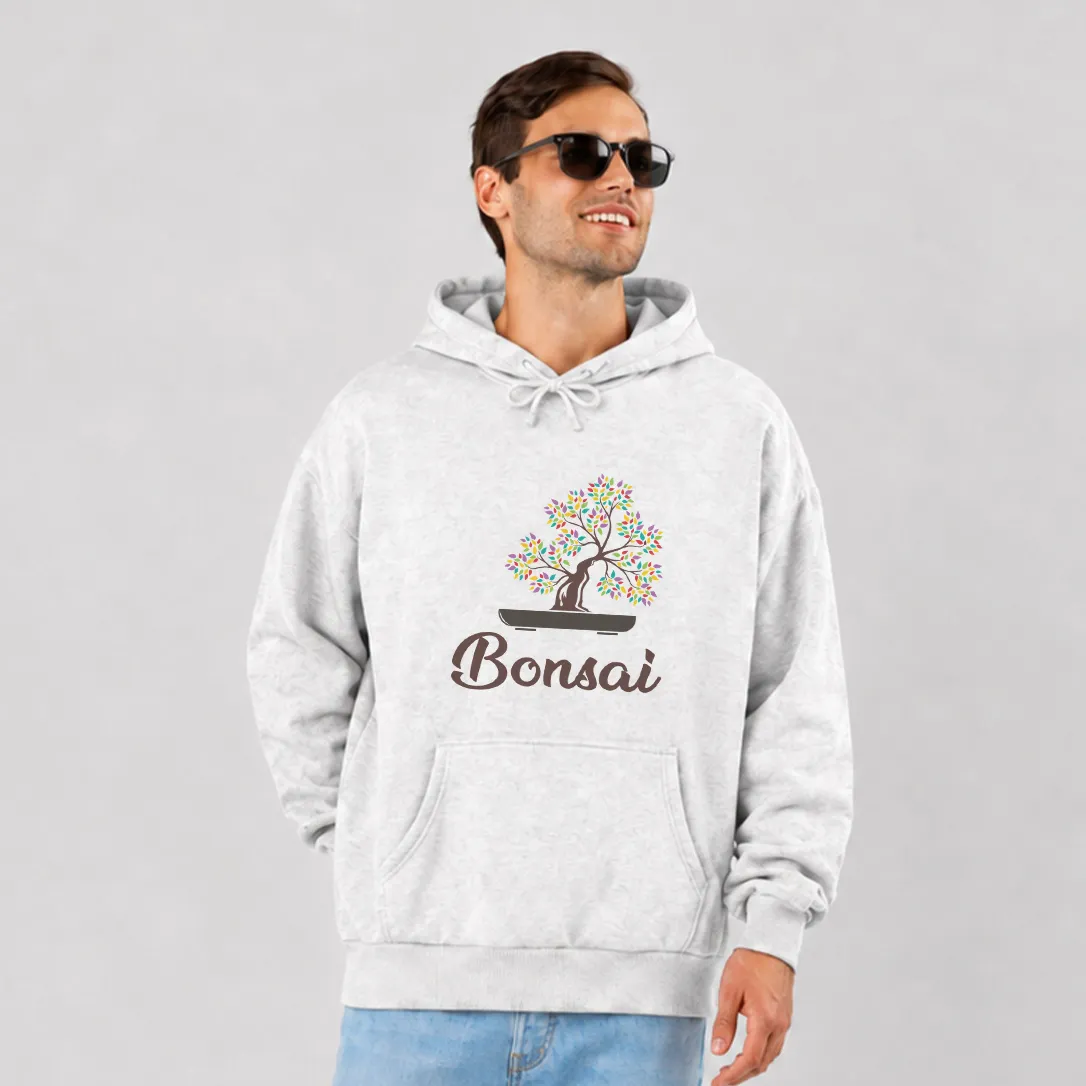 هودی طرح بونسای رنگارنگ Bonsai