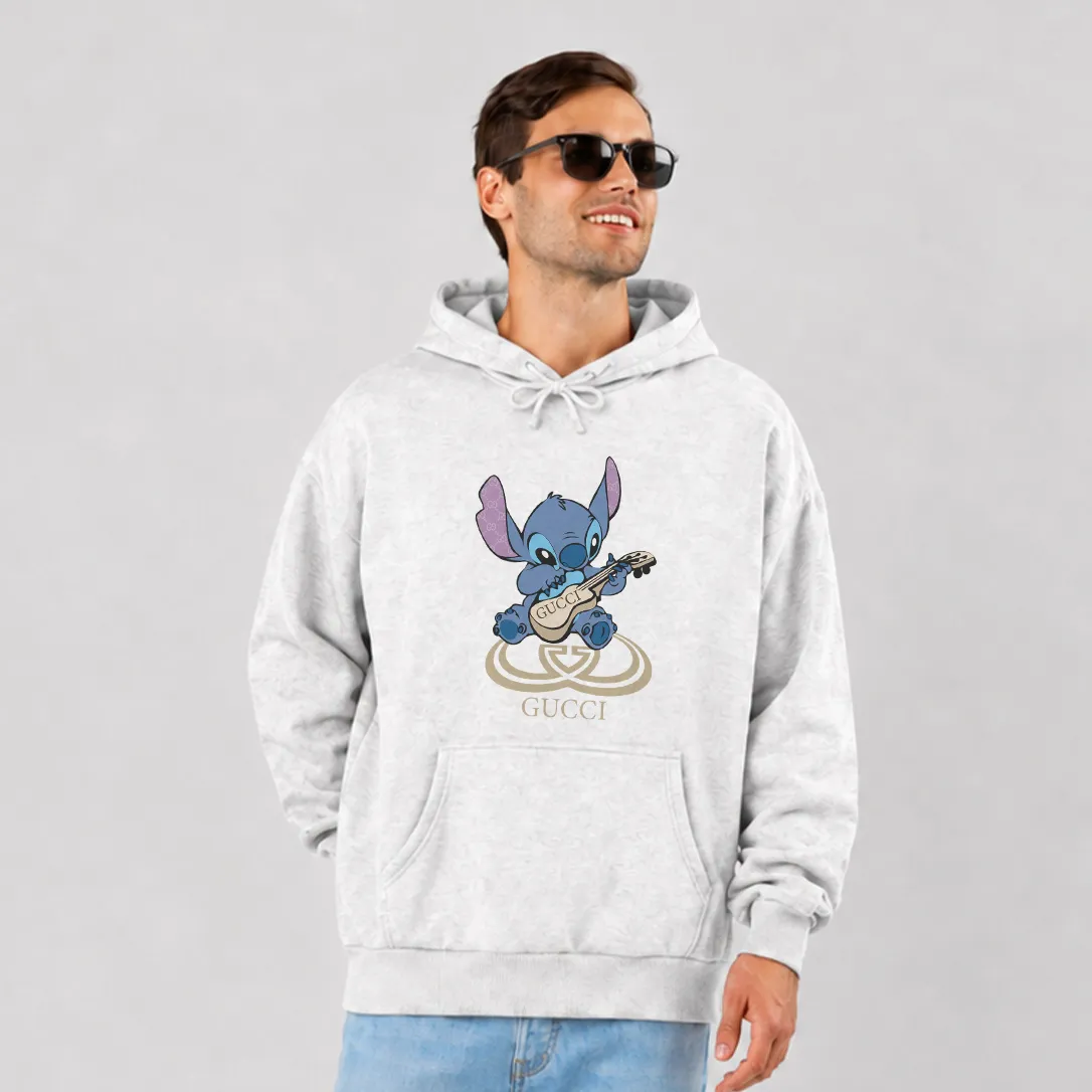 هودی استیچ طرح گیتار با گوچی (Stitch Gucci)