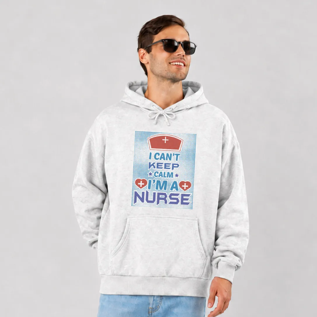هودی پرستار طرح پوستر I Can't Keep Calm I'm A Nurse