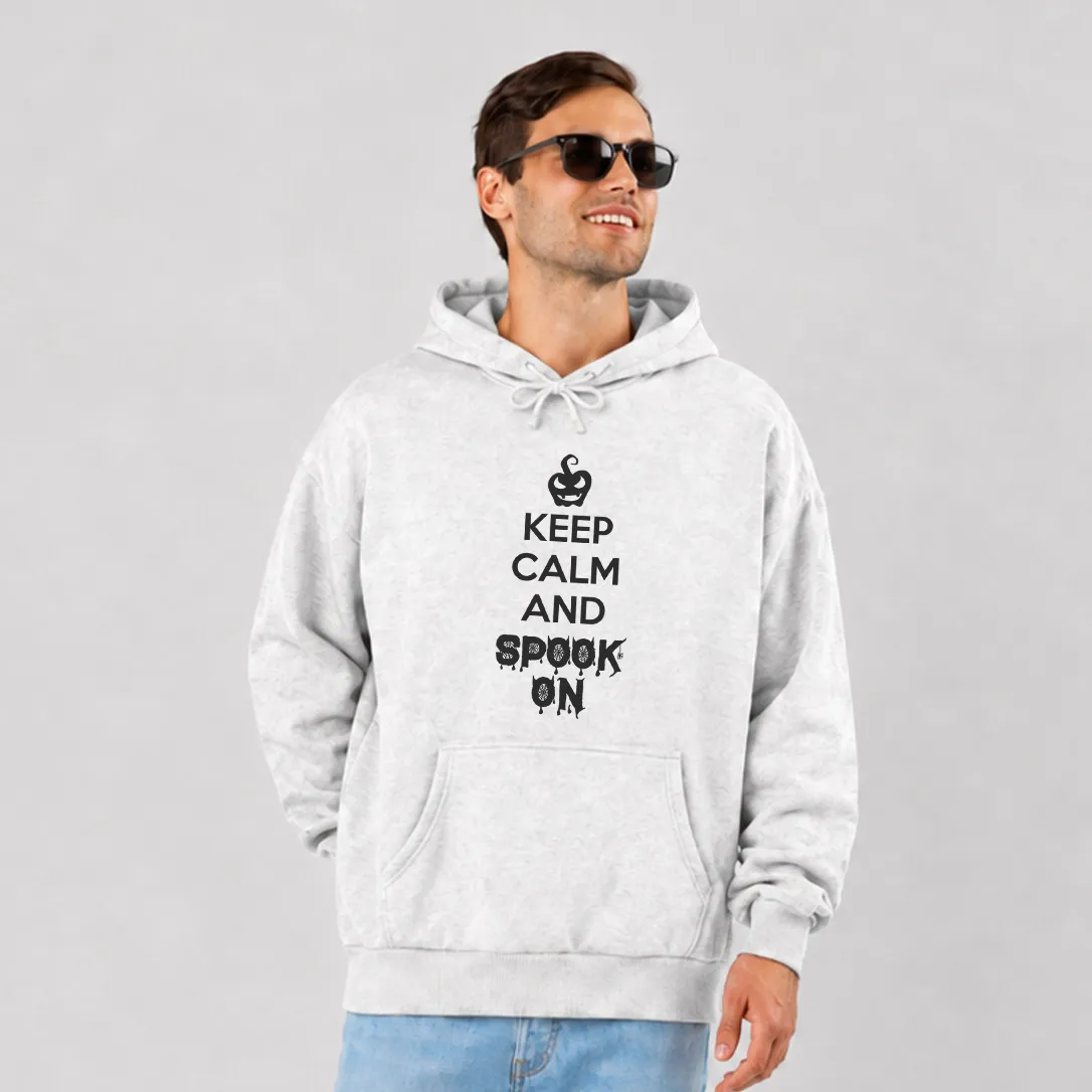 هودی هالووین طرح کدوتنبل Keep Calm and Spook On