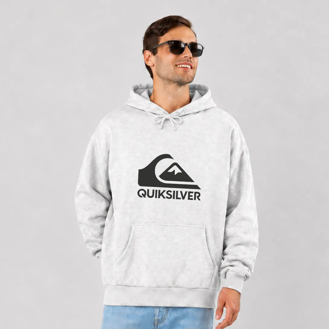 هودی کوئیک‌سیلور طرح لوگوی کلاسیک (Quiksilver)