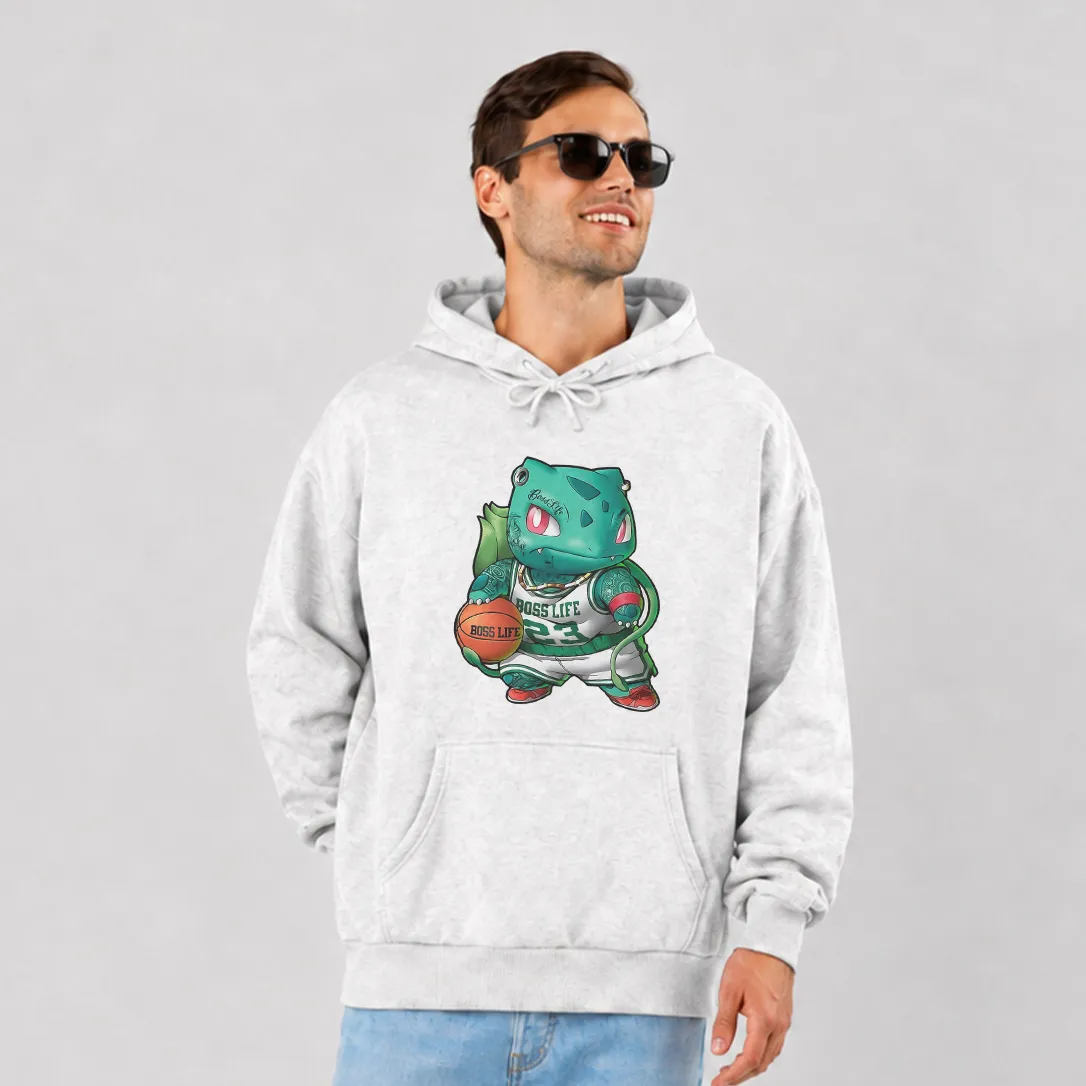 هودی پوکمون طرح بولباسور بسکتبالی (Bulbasaur)