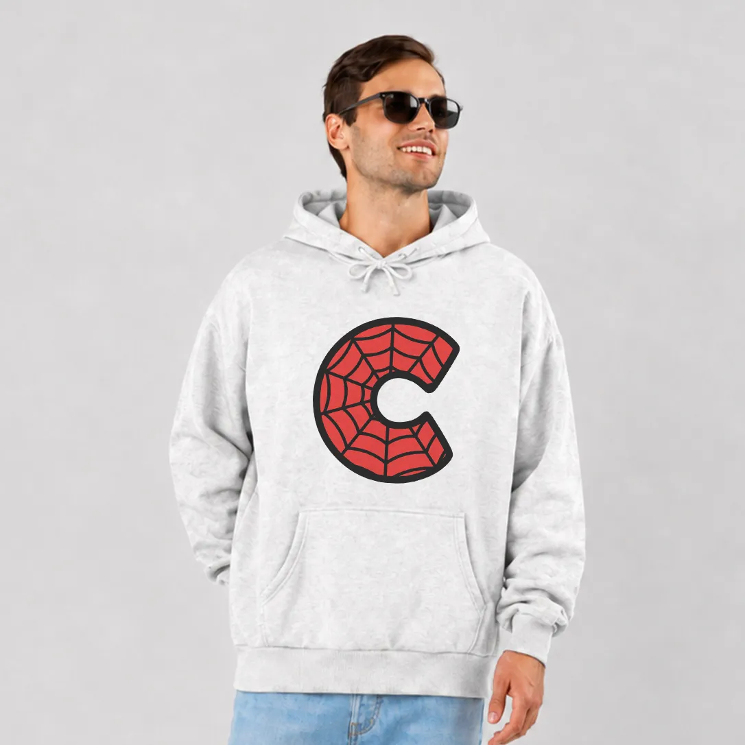 هودی مرد عنکبوتی طرح حرف C (Spider-Man Letter C)