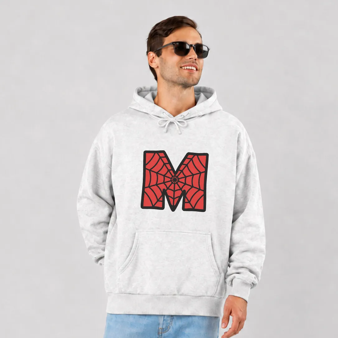 هودی مرد عنکبوتی طرح حرف M (Spider-Man Letter M)