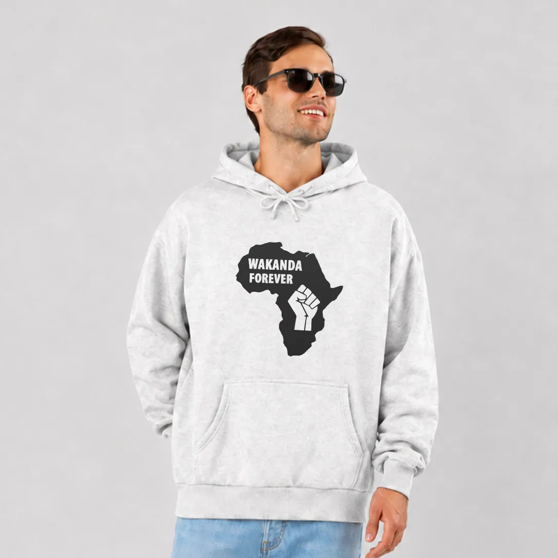 هودی مارول طرح Wakanda Forever نقشه آفریقا
