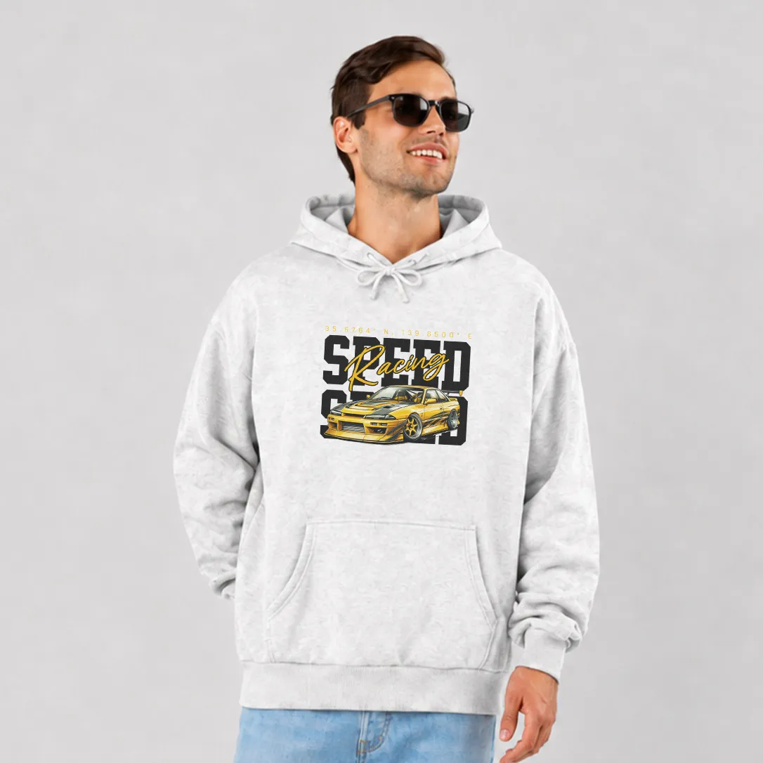 هودی ماشین اسپرت طرح Racing Gold Speed