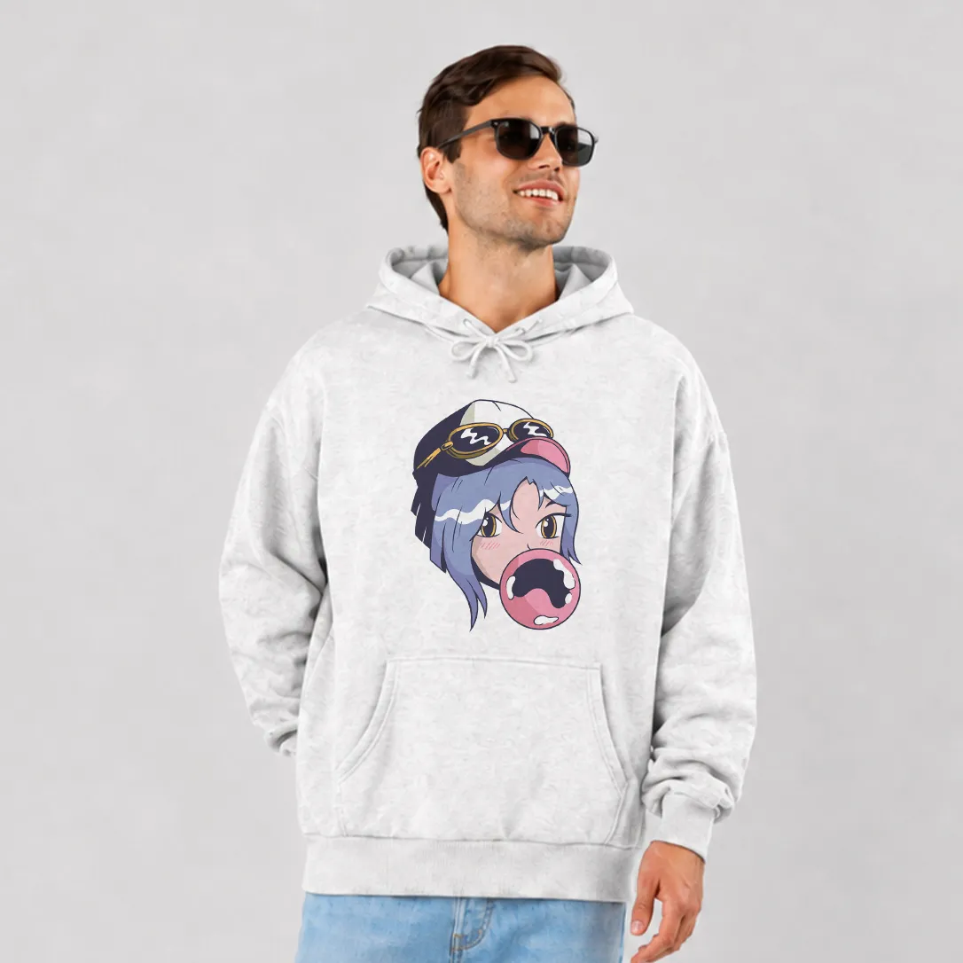 هودی طرح دختر گیمر با آدامس بادکنکی