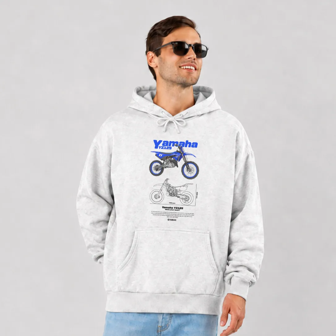 هودی طرح yzzes 2185 mm yzzes heart' La Yamaha YZ una categoria di motocieletta eon