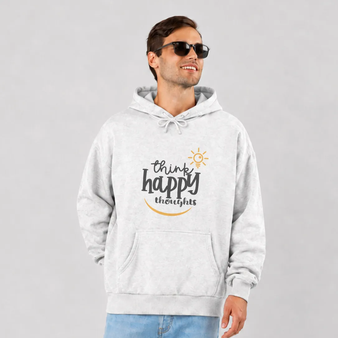 هودی انگیزشی طرح Think Happy Thoughts