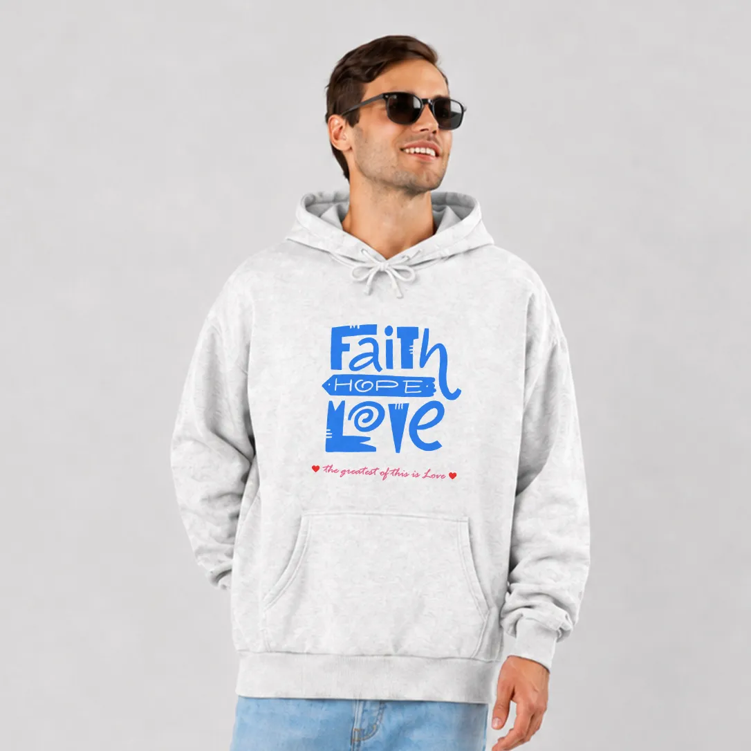 هودی تایپوگرافی Faith Hope Love