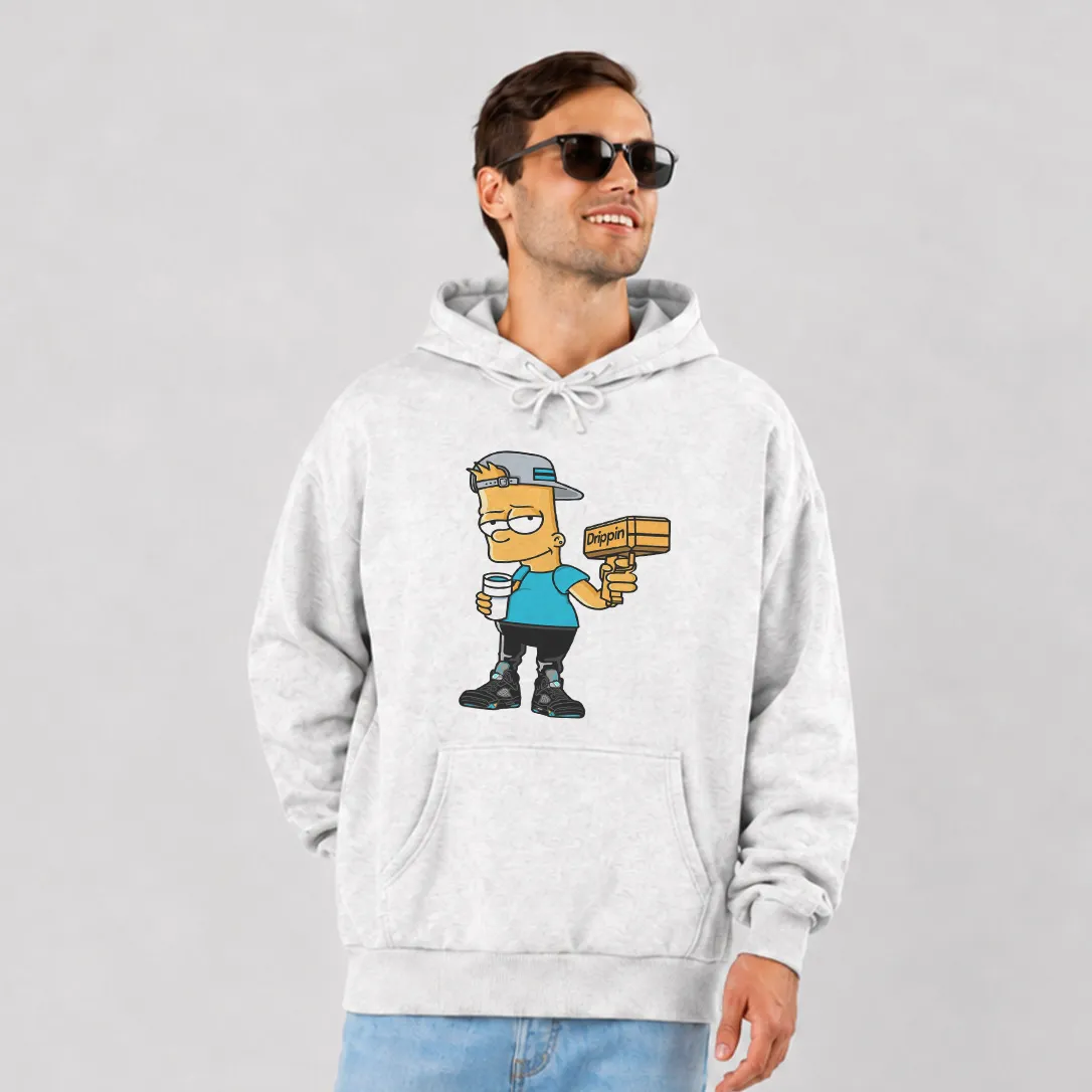 هودی سیمپسون‌ها طرح بارت با استایل Drippin