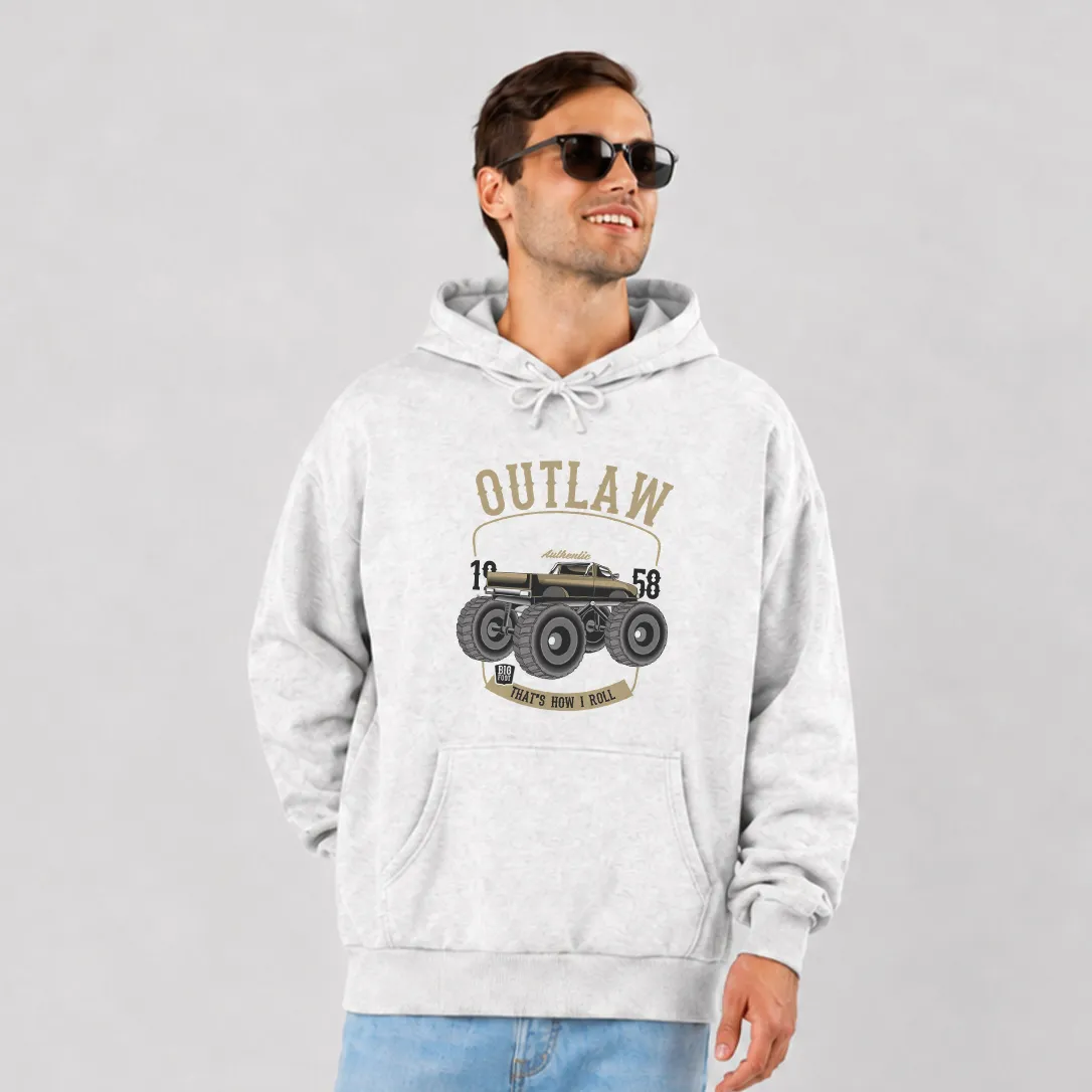 هودی ماشین آفرود طرح Outlaw وینتیج