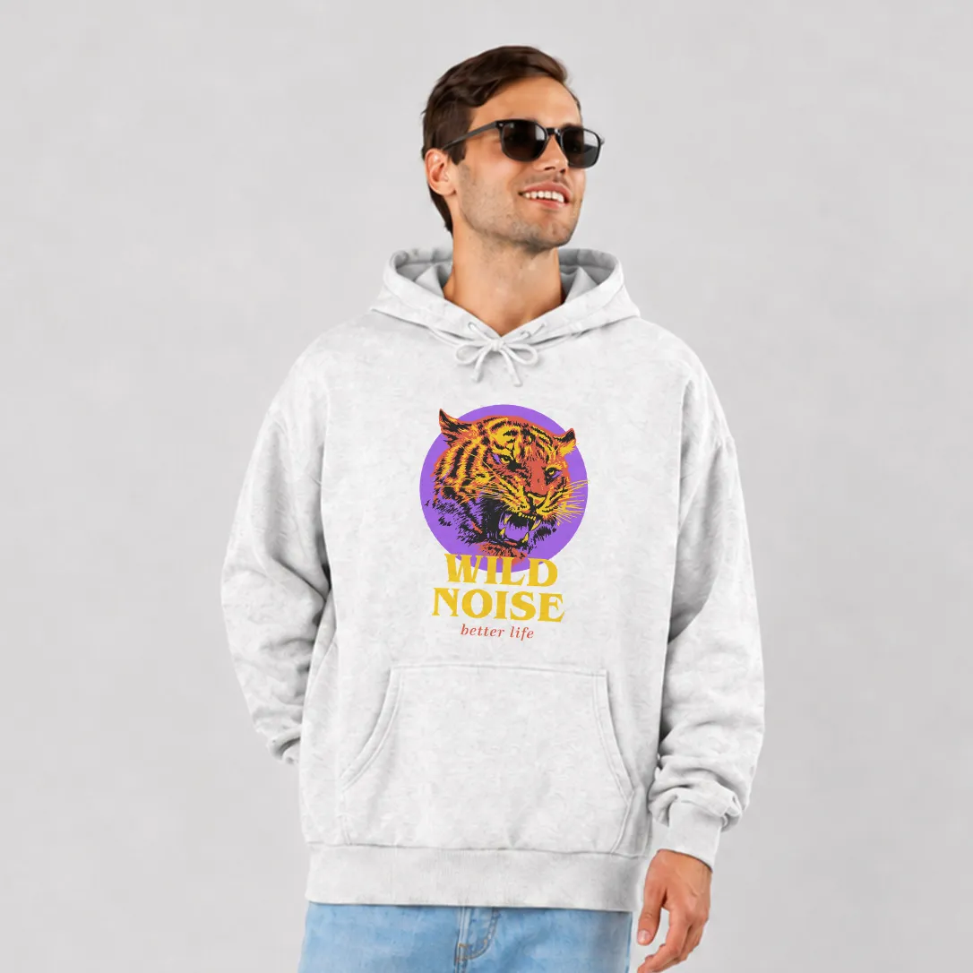 هودی ببر طرح Wild Noise