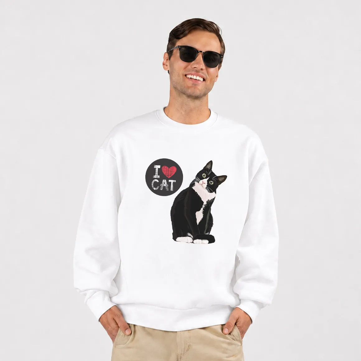 دورس گربه طرح I Love Cat