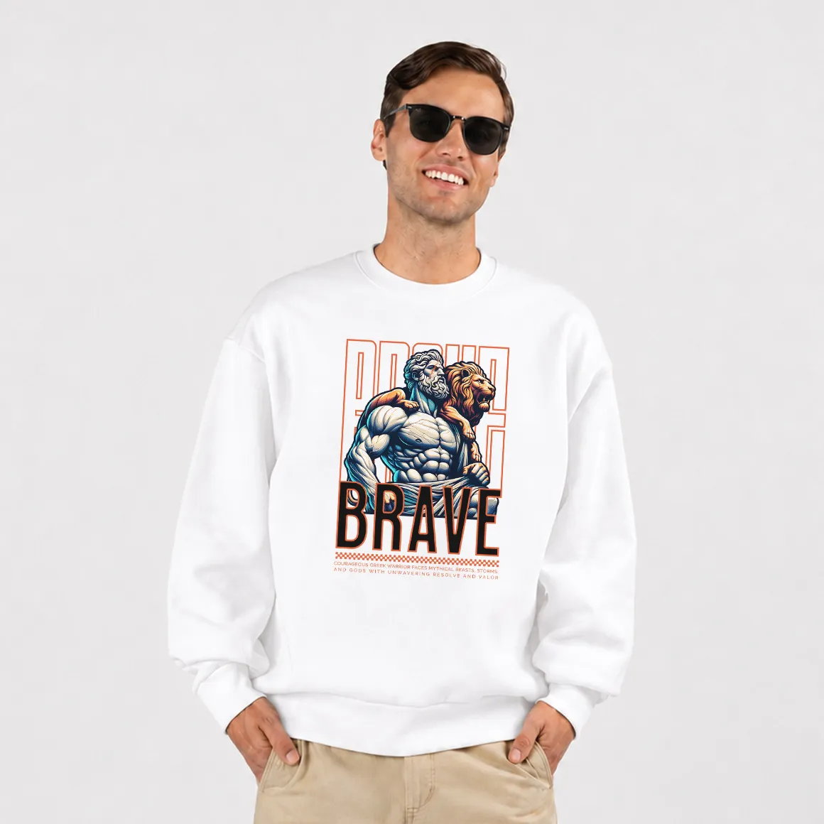 دورس طرح مرد و شیر Brave