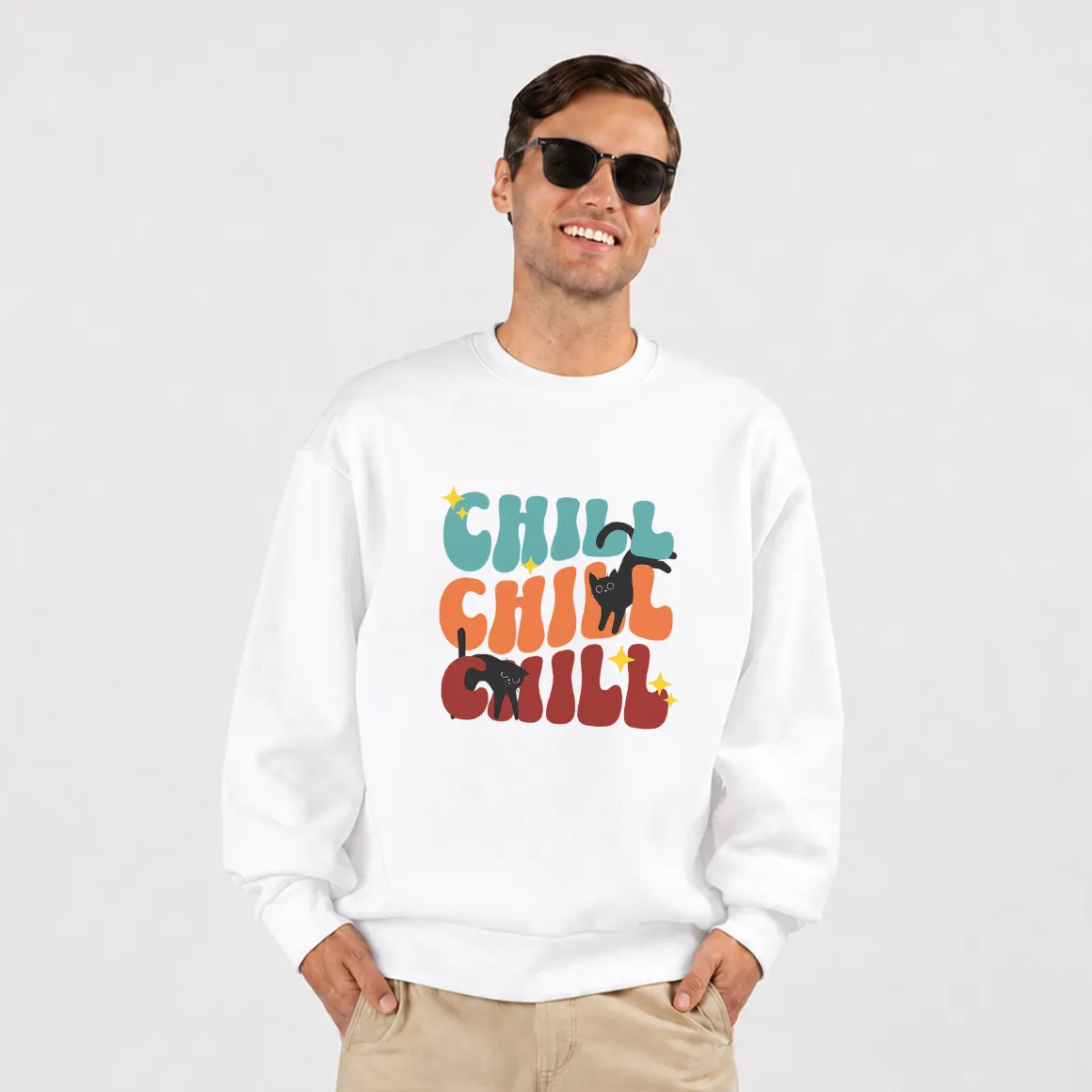 دورس گربه طرح Chill Chill Chill
