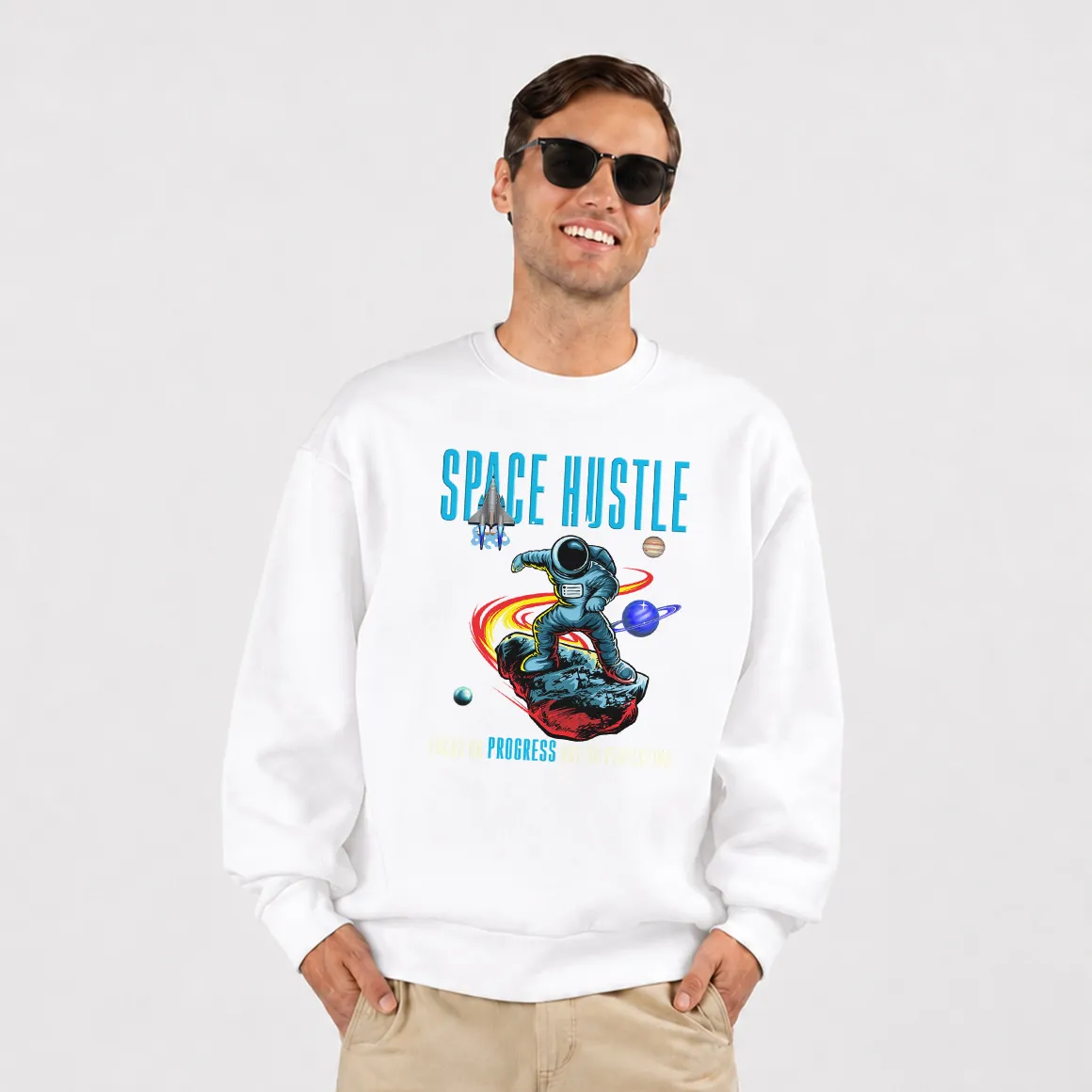 دورس فضانورد روی شهاب‌سنگ طرح Space Hustle