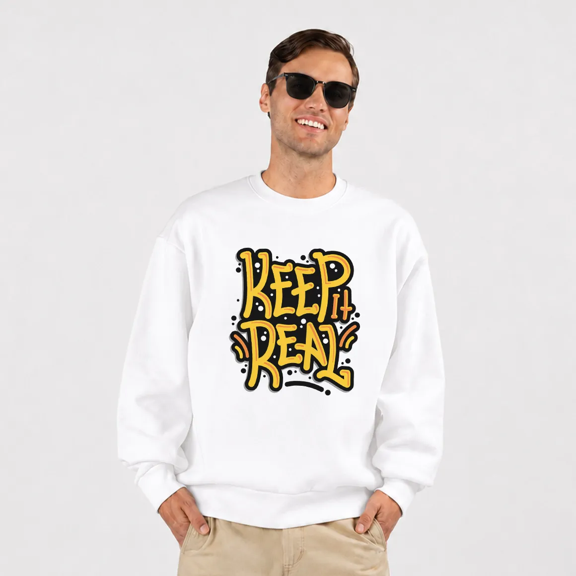 دورس گرافیتی طرح نوشته Keep It Real