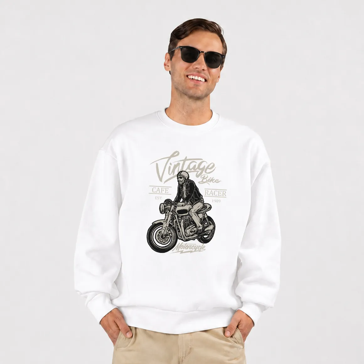 دورس موتورسیکلت طرح Vintage Bike Cafe Racer