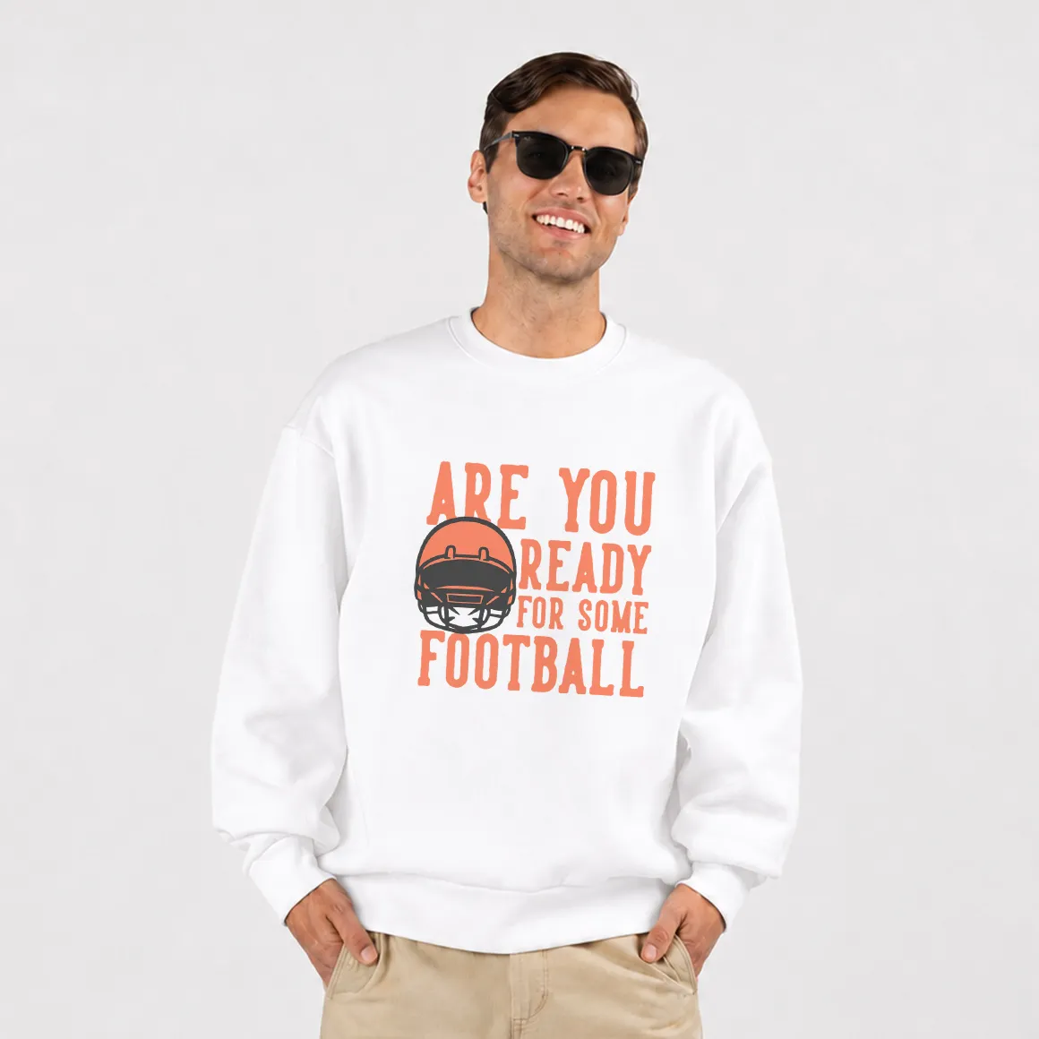 دورس طرح کلاه فوتبال Are You Ready for Some Football