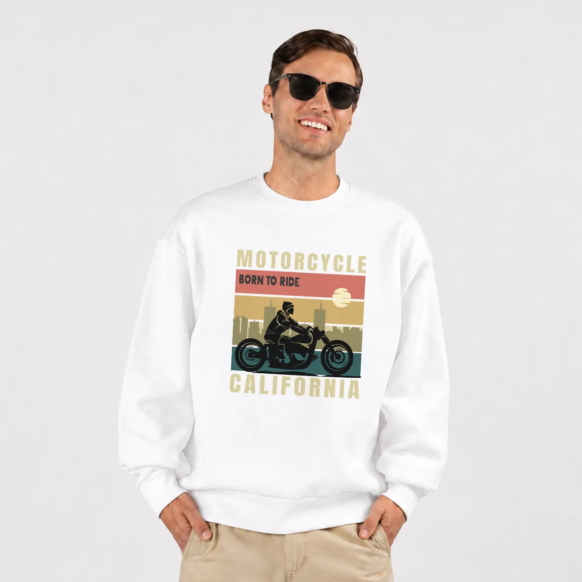 دورس موتورسیکلت طرح California Born to Ride