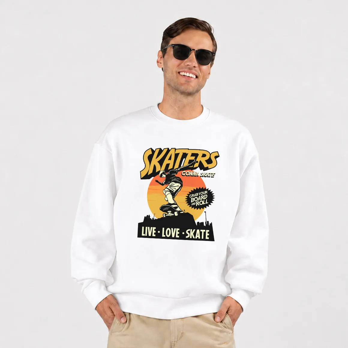 دورس اسکیت‌برد طرح Skaters Live Love Skate