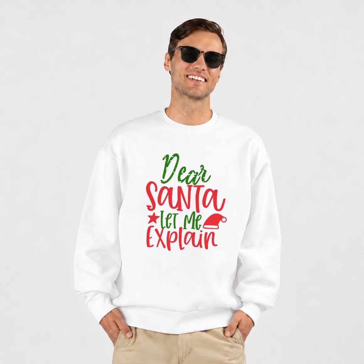 دورس کریسمس نوشته Dear Santa Let Me Explain