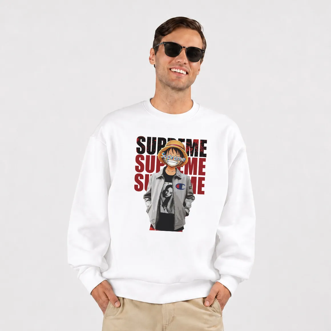 دورس انیمه وان پیس طرح لوفی و Supreme