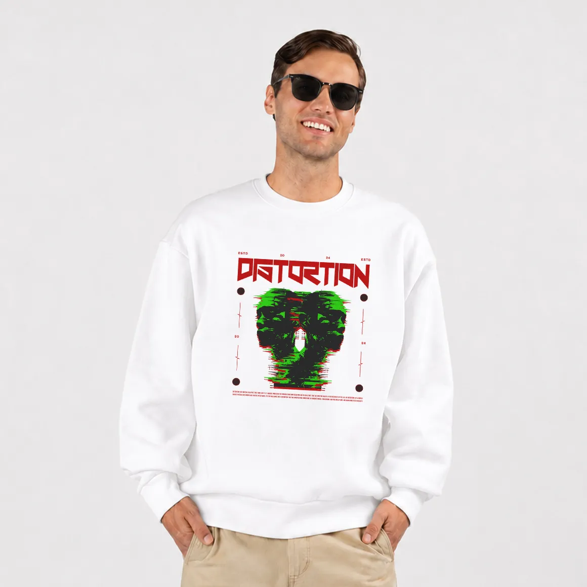 دورس تایپوگرافی گلیچ Distortion