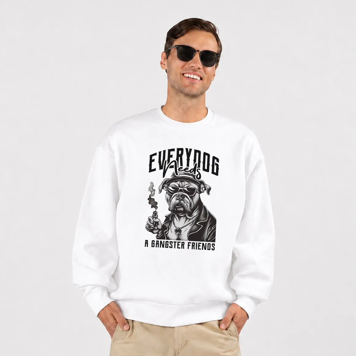 دورس سگ طرح Everydog Needs a Gangster Friend